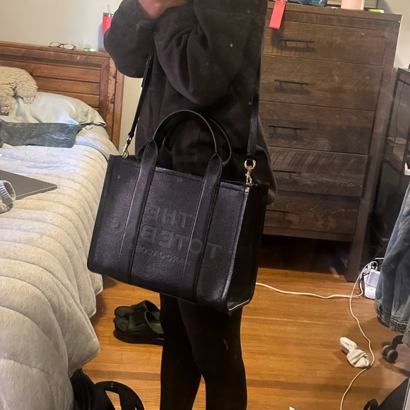 Marc Jacobs The Tote Bag Leather Black - Picture 10 of 10